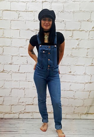 VINTAGE DENIM DUNGAREES