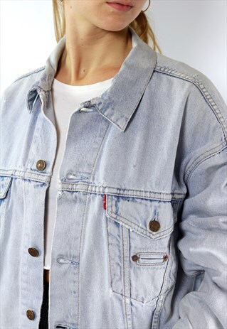 LEVIS DENIM JACKET / LEVIS JEAN JACKET / LEVIS JACKET