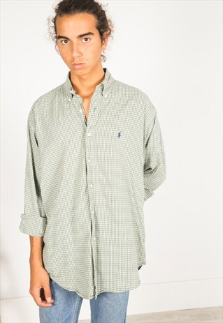 LAST UNIT SALE / VINTAGE 80S POLO RALPH LAUREN SHIRT