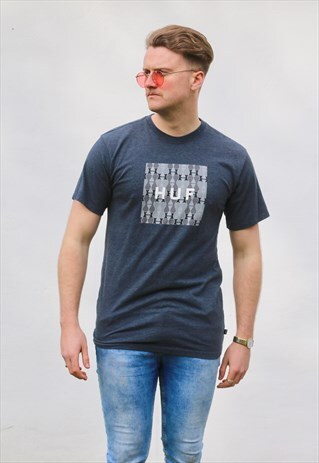 HUF USA Y2K BLOCK T SHIRT