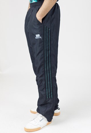 VINTAGE BLACK TRACKSUIT BOTTOMS