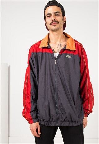 VINTAGE 80S LACOSTE SHELL SPORT JACKET / S1238