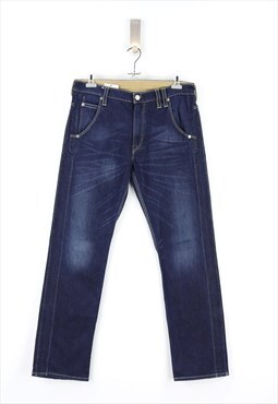 Levi's 504 Low Waist Jeans in Dark Denim - W34 - L34