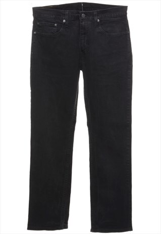 BEYOND RETRO VINTAGE BLACK STRAIGHT LEG LEVI'S JEANS - W34
