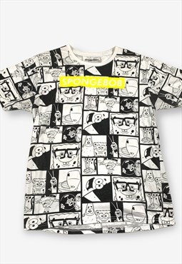 Vintage Nickelodeon Spongebob All Over Print T-Shirt BV17725