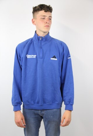 VINTAGE ADIDAS ZIPPY SWEATSHIRT