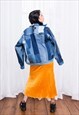JUST HARRY REWORKED PANELLED DENIM JACKET