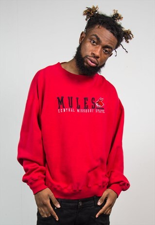 STARTER MULES UNIVERSITY OF CENTRAL MISSOURI SWEATSHIRT