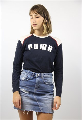 VINTAGE LONG SLEEVE PUMA T-SHIRT
