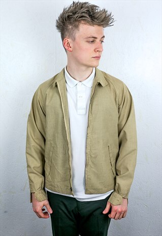 VINTAGE CHECK HARRINGTON JACKET