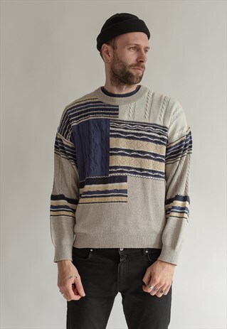 VINTAGE 80S COSBY STYLE JUMPER