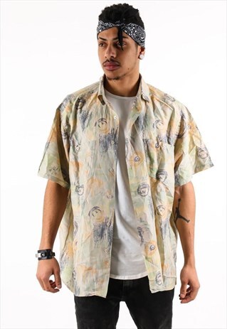 VINTAGE PATTERNED SHIRT PSAW349D