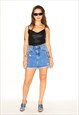 VINTAGE 00S CUTE CROP TOP IN BLACK
