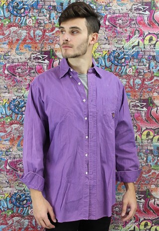 VINTAGE 90S RALPH LAUREN SHIRT. UNISEX