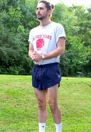 RETRO NEW BALANCE SPRINTER RUNNING SHORTS - LARGE - FESTIVAL