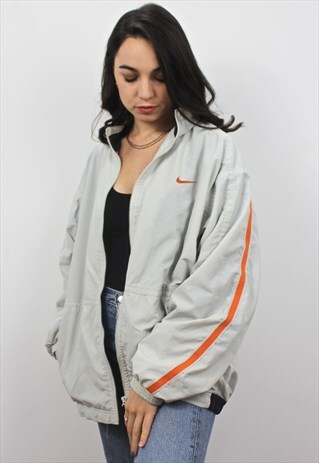 90'S RETRO SPELL-OUT FESTIVAL TRACK JACKET