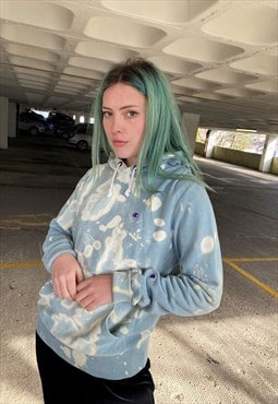 Vintage 90s Champion Tie Dye Heavy Cotton Hoodie