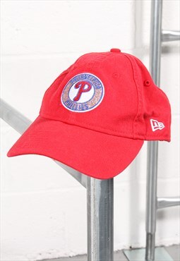 Vintage New Era MLB Philadelphia Phillies Cap Red Summer Hat