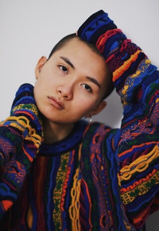 RARE VINTAGE COOGI KNITTED JUMPER SWEATSHIRT