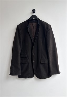 Dolce Gabbana D&G Brown Suede Blazer Jacket