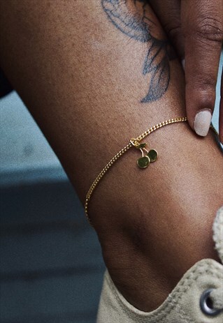 CHERRYPOSE X MSQUARED COLLAB INTERCHANGEABLE ANKLET BRACELET