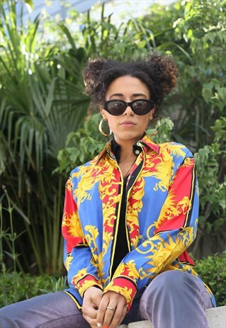 RARE VERSACE VINTAGE MIAMI 90'S PARTY SHIRT