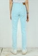 501S W26 L32 SKINNY JEANS DENIM TROUSERS PANTS BUTTON FLY