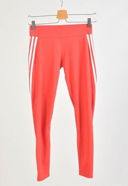 Vintage 00s Adidas leggings in red