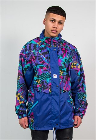 VINTAGE CAGOULE RAIN JACKET