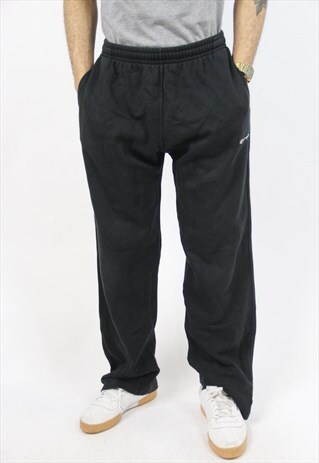 VINTAGE CHAMPION BLACK TRACKSUIT BOTTOMS