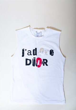 RARE DIOR HARDCORE PRINTED TOP