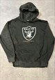 MAJESTIC NFL HOODIE LAS VEGAS RAIDERS PULLOVER SWEATSHIRT