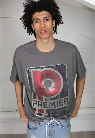 PREMIER DRUMS VINTAGE BADGE UNISEX T-SHIRT