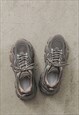 GRUNGE SNEAKERS CHUNKY SOLE SKATER SHOES PLATFORM TRAINERS 
