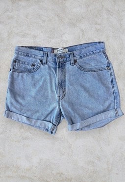 Vintage Levi's 505 Denim Shorts Blue Men's W33