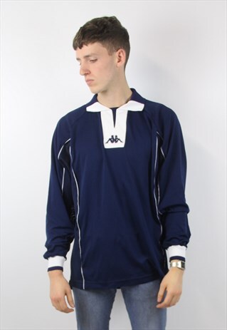 VINTAGE KAPPA NAVY POLO SHIRT