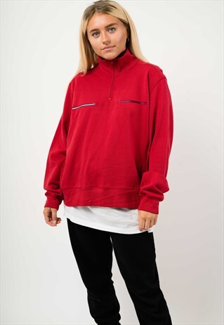 VINTAGE TOMMY HILFIGER 1/4 ZIP JUMPER