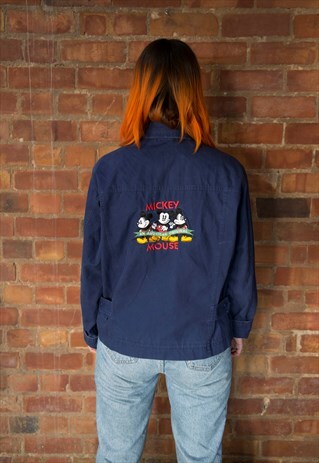 VINTAGE DISNEY HARRINGTON MICKEY MOUSE JACKET