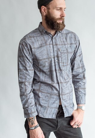 VINTAGE 80S LONG SLEEVE SLIM FIT SHIRT