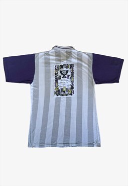 Vintage 90s Puma Tennis Club Striped Polo Shirt