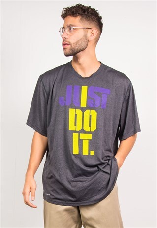 NIKE JUST DO IT DRI FIT T-SHIRT