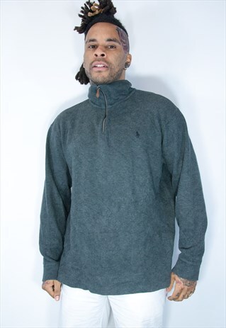 RALPH LAUREN 1/4 ZIP SWEATSHIRT