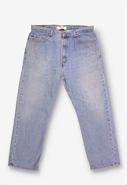 Vintage levi's 505 straight leg jeans pink/blue w38 BV20737 