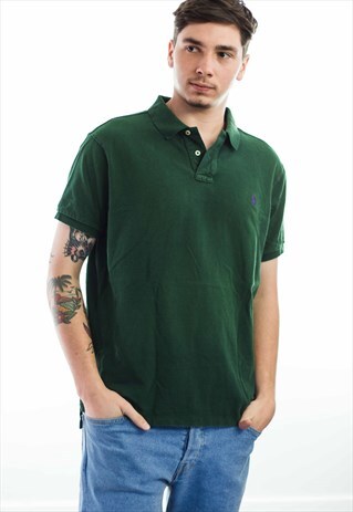 VINTAGE POLO RALPH LAUREN LOGO SHIRT 90S XL 10.8