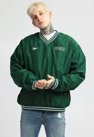 VINTAGE REEBOK ZIPLESS SHELL JACKET