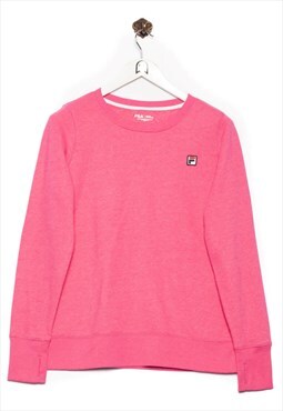 Vintage Fila Sweatshirt Logo Pink