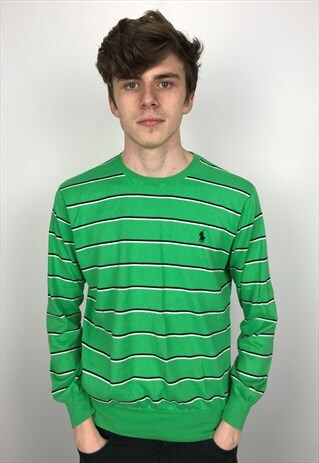 VINTAGE RALPH LAUREN STRIPED JUMPER