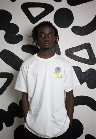 SHORT SLEEVE MARBLEHEAD T-SHIRT IN WHITE