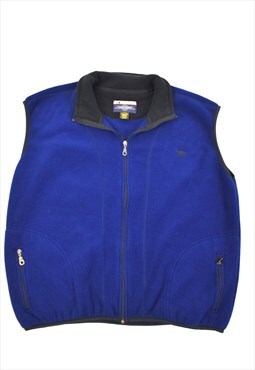 Vintage 90s Champion Blue Fleece Gilet 