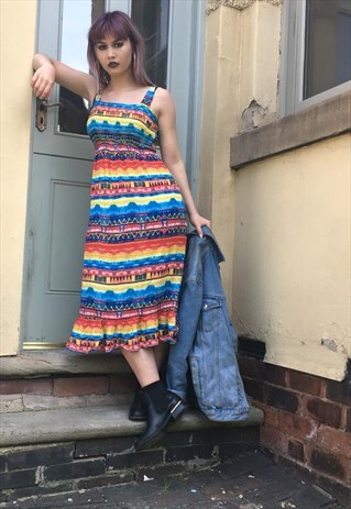 VINTAGE HIPPIE DRESS